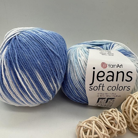 Пряжа Jeans soft colors 6213