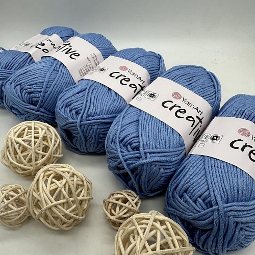 Пряжа Creative 239 голубой