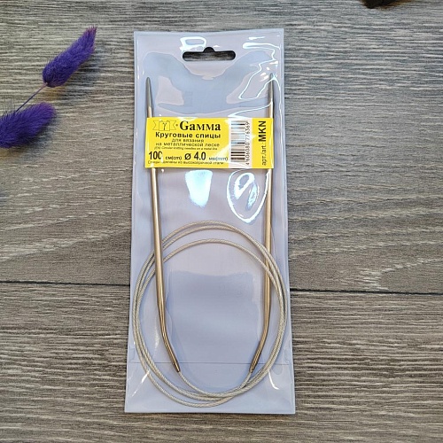 Спицы для вязания Спицы круговые N 4.0 100СМ
