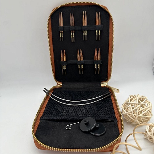 Спицы для вязания 31290 Набор сьемных укороченных спиц Ginger Mini Icon