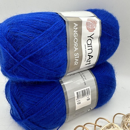 Пряжа Angora star 152 василек