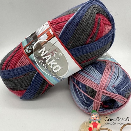 Пряжа Nako Boho 81740