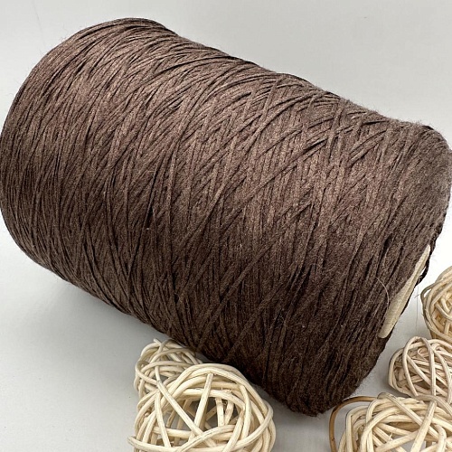 Пряжа в бобинах Exclusive 4600 шоколад
