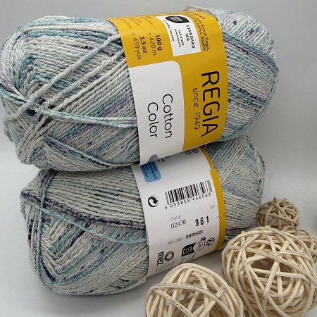 Пряжа Regia Cotton Color Summer Breeze 02476
