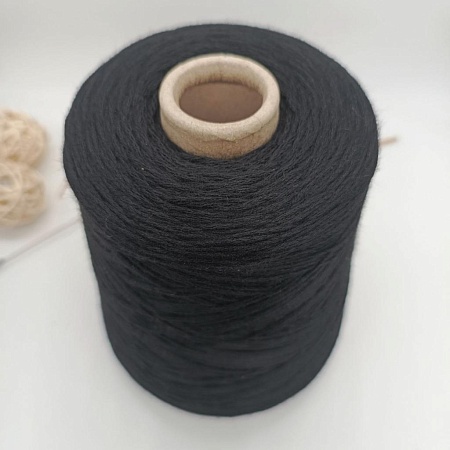 Пряжа в бобинах Avorio 3700 черный