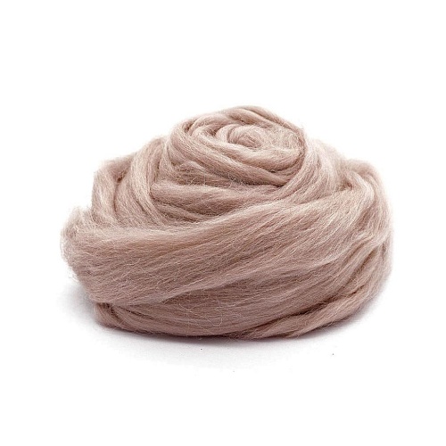 Творчество Лента для валяния полутонкая, 100% шерсть, 50гр (174 т.орхидея)