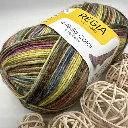 Пряжа Regia 4 - fadig Color 04077