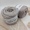 Пряжа Linen Soft лен, вискоза, хлопок 7307 морской песок