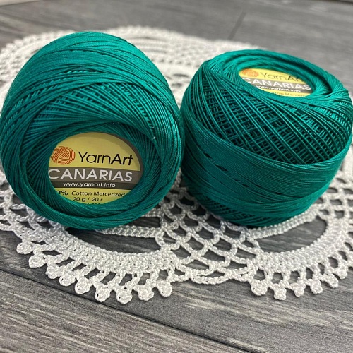 Пряжа Canarias 6334 изумруд