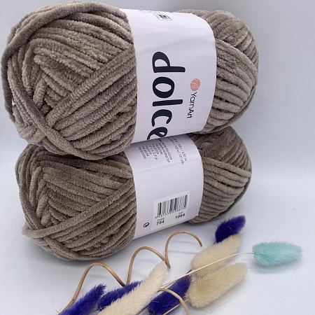 Пряжа Dolce 754 кофейный