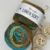 Пряжа Linen Soft лен, вискоза, хлопок 7409