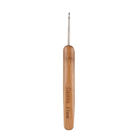 Крючки для вязания Крючок для вязания с бамбуковой ручкой № 2,5