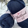 Пряжа Shetland 533 темно синий
