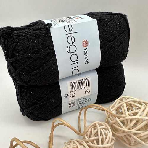 Пряжа Elegance 104 черный