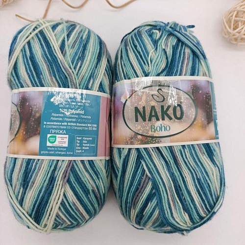 Пряжа Nako Boho 82693