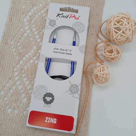 Спицы для вязания Спицы круговые Zing 120 cm №4,5