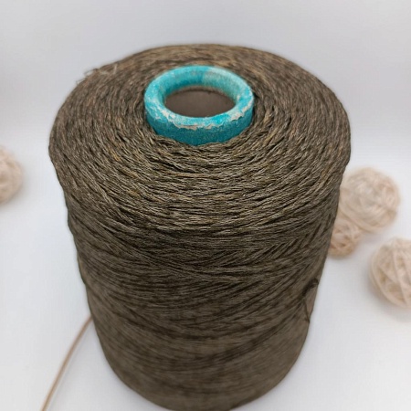 Пряжа в бобинах Seta SCHAPE (цвет &quot;густой папоротник&quot; хаки) )