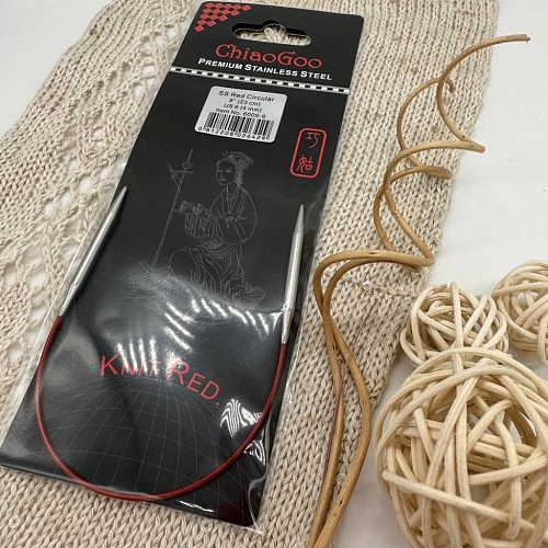 Спицы для вязания ChiaoGoo спицы круговые металл 4.0 мм 23 см