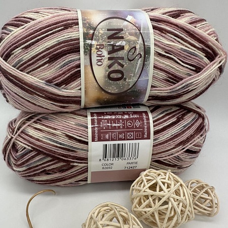 Пряжа Nako Boho 82692