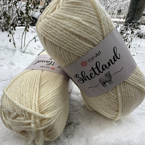 Пряжа Shetland 503 молочный