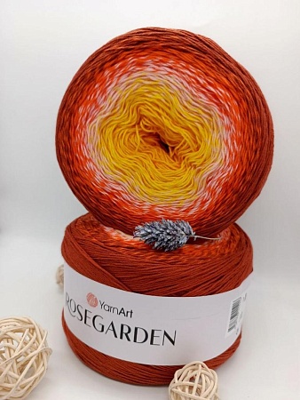 Пряжа Yarn art Rosegarden 334