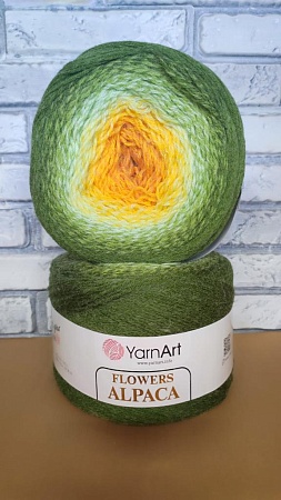 Пряжа Flowers Alpaca