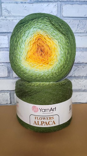 Пряжа Flowers Alpaca