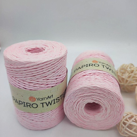 Пряжа Пряжа для вязания рафия крученая Papiro Twisted 1318