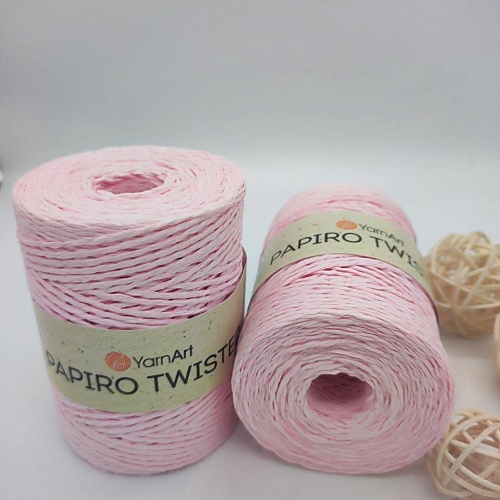 Пряжа Пряжа для вязания рафия крученая Papiro Twisted 1318