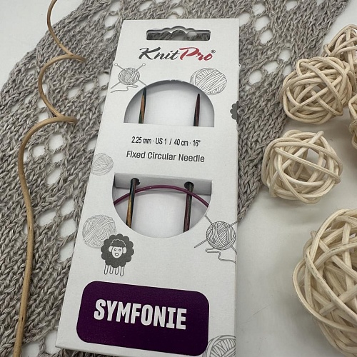 Спицы для вязания Спицы круговые Symfonie 40cm №2.25