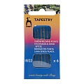 Иглы 05856 Иглы ручные гобеленовые с золотым ушком Tapestry №18-22, 6шт