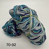 Пряжа в бобинах Arcobaleno (аркобалено) Цвет № 70-92