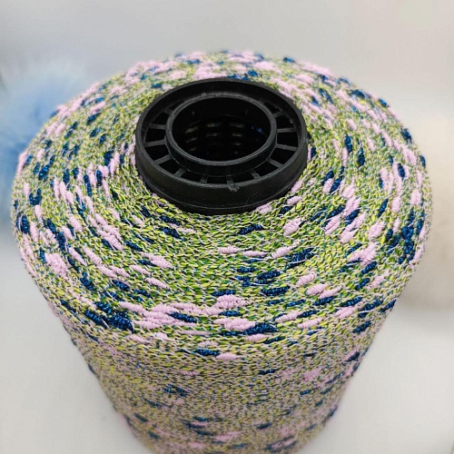 Пряжа в бобинах Шишибрики &amp;quot;Цветущий луг&amp;quot;