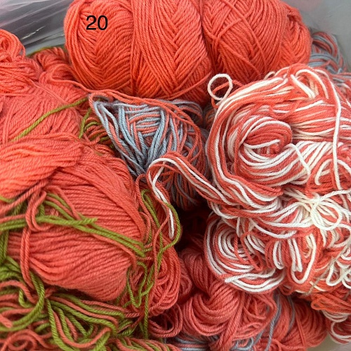 Пряжа в бобинах Arcobaleno (аркобалено) мини № 20