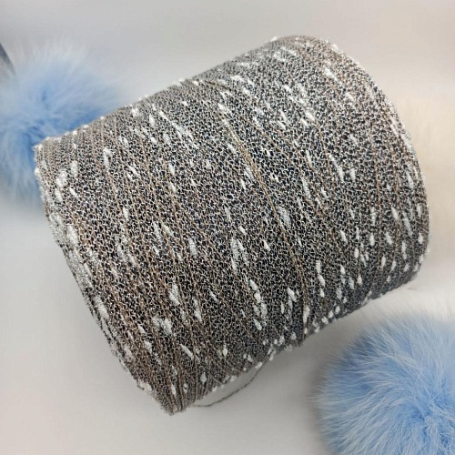 Пряжа в бобинах Шишибрики &amp;quot;Грецкий орех&amp;quot;