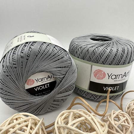 Пряжа YarnArt Violet 5326 темно серый
