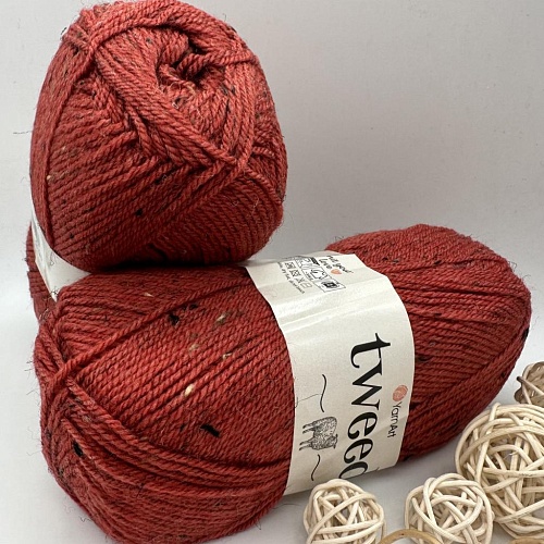 Пряжа Tweed 231 брусника