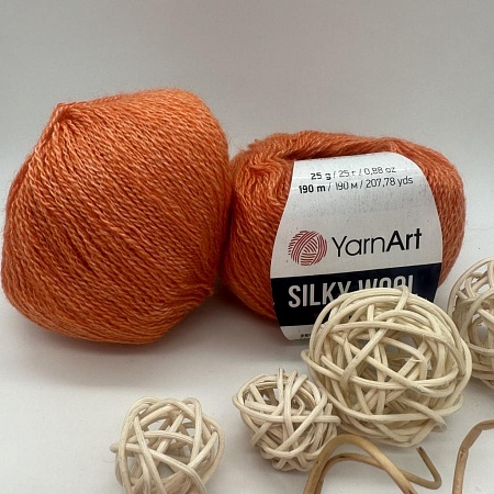 Пряжа Silky Wool 338