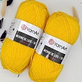 Пряжа Merino de luxe 586 желтый