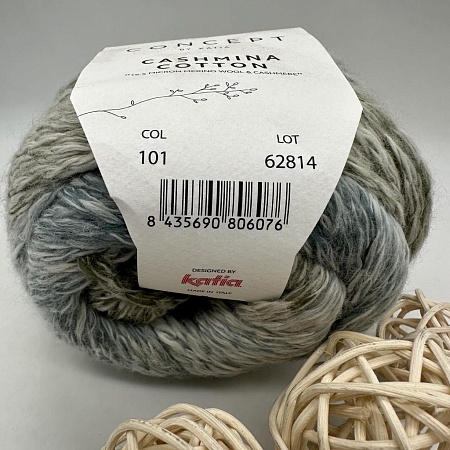Пряжа Cashmina cotton 101