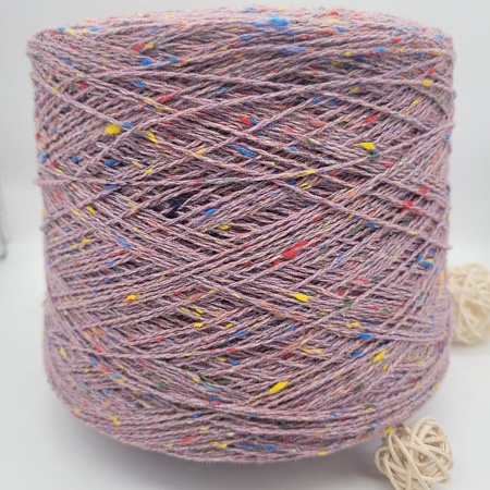 Пряжа в бобинах TweedWool сиреневый
