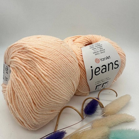 Пряжа YarnArt Jeans 73 персик