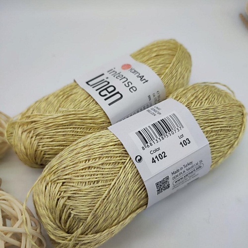 Пряжа Intense Linen 4102