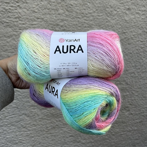 Пряжа YarnArt Aura 6511