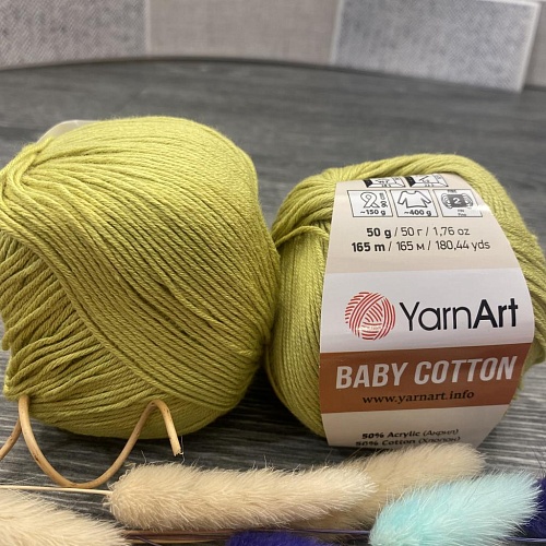 Пряжа Baby Cotton 436