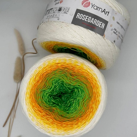 Пряжа Yarn art Rosegarden 303