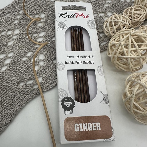 Спицы для вязания Ginger спицы чулочные 3.00 мм 12,5 см