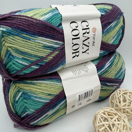 Пряжа Crazy Color 178
