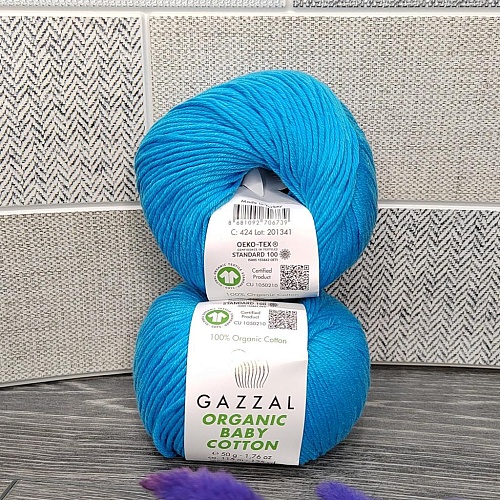 Пряжа Gazzal Organic 424