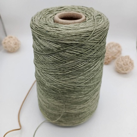 Пряжа в бобинах Seta SCHAPE (цвет &quot;сухая полынь&quot;)